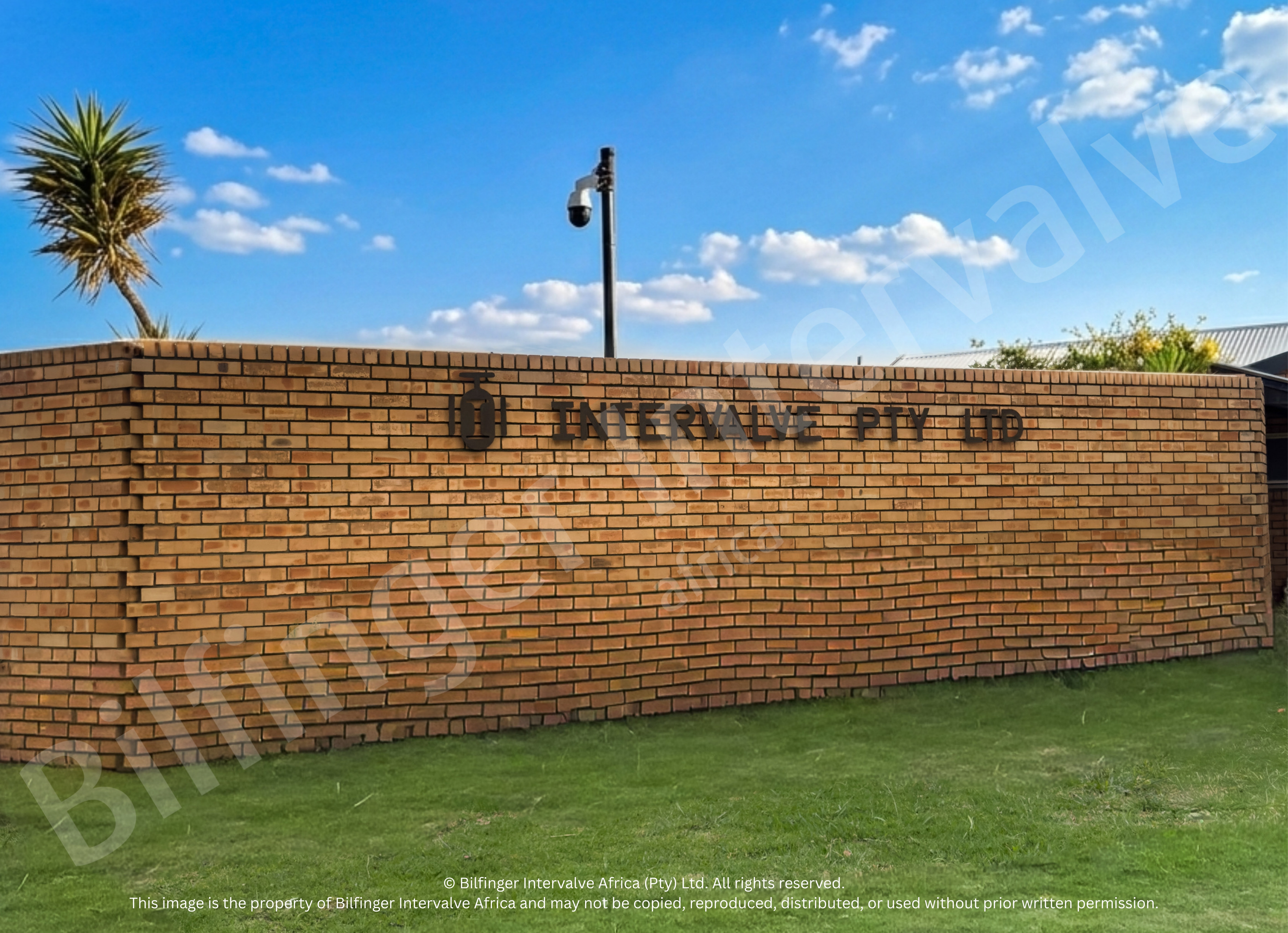 Outside view of the Bilfinger Intervalve Africa premises