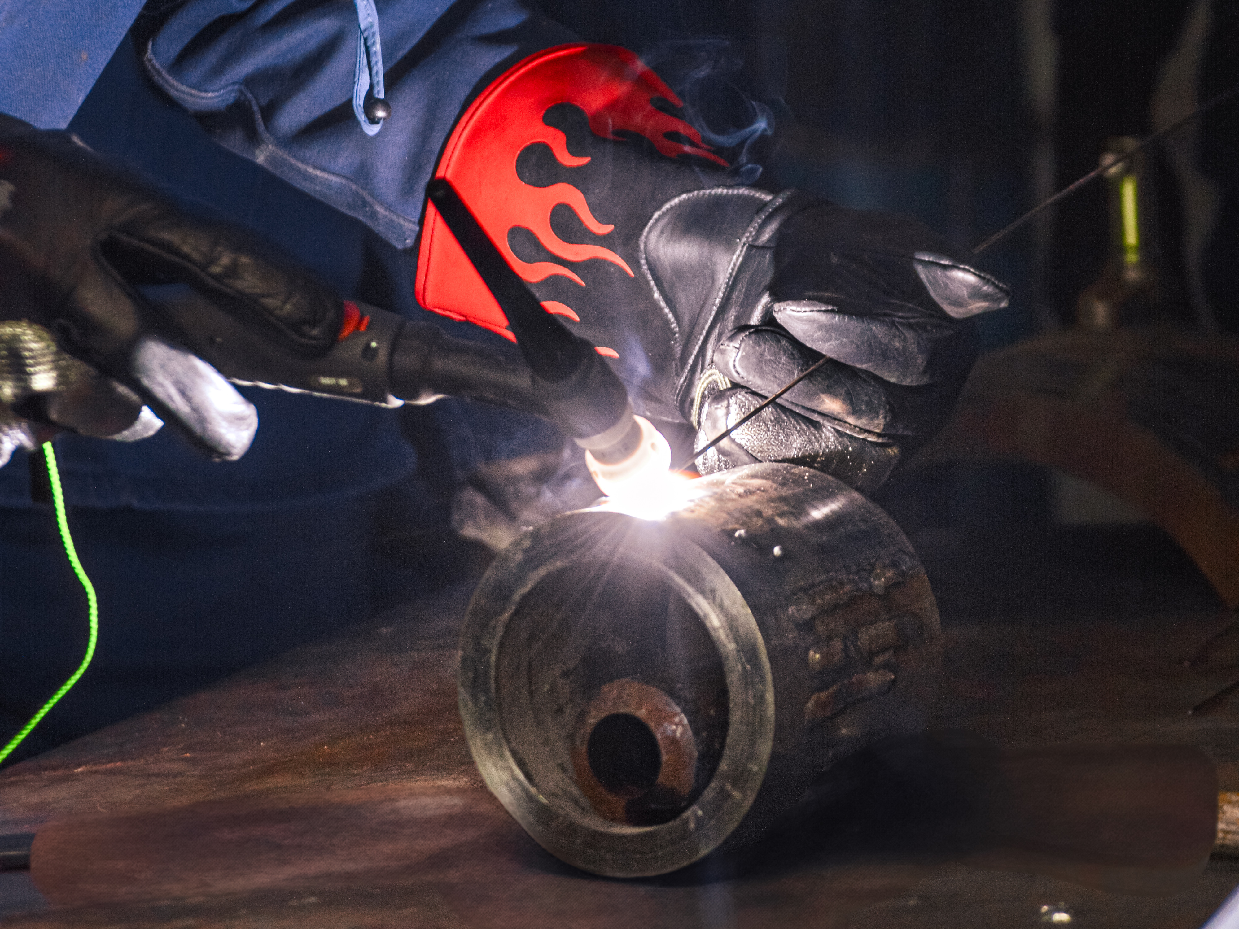 Industrial welding service